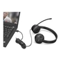 Навушники Lenovo USB-A Wired Stereo On-Ear Black (4XD1K18260) - зменшене зображення 6