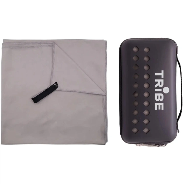 Туристичний рушник Tribe з мікрофібри в чохлі Pocket Towel 75х150 XL Grey (T-LC-0001-XL-grey) - picture 8
