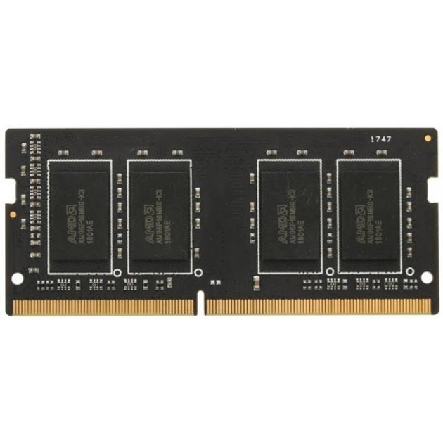 Модуль пам'яті для ноутбука SoDIMM DDR4 8GB 2666 MHz AMD (R748G2606S2S-U) - изображение 1