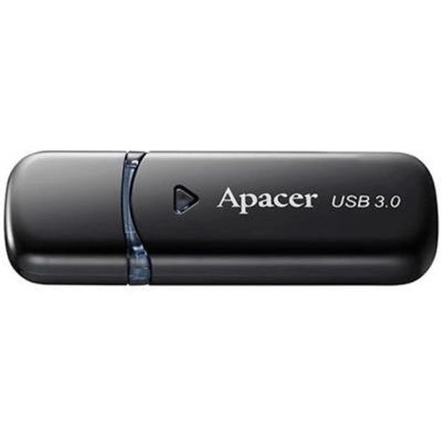 USB флеш накопичувач Apacer 8GB AH355 Black USB 3.0 (AP8GAH355B-1) - зображення 1