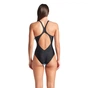 Купальник Arena Blue Flowers Swimsuit V Back 009027-850 синій, чорний 38 (3468337506430) - зменшене зображення 2