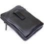 Сумка Shvigel На два відділення шкіряна Чорна (11283) - зменшене зображення 5
