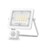 Прожектор Videx LED 10W 5000K з датчиком руху (VL-F2e105W-S) - зменшене зображення 1