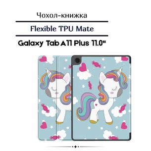Чохол до планшета BeCover Flexible TPU Mate Samsung Galaxy Tab A11 Plus SM-X236B 11.0" Unicorn (713962) зображення 1