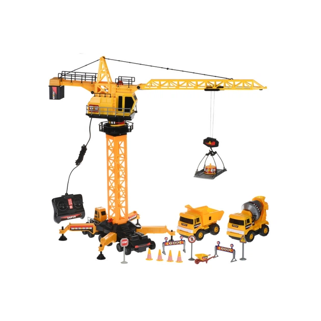 Радіокерована іграшка Same Toy Mod-Builder Кран з пультом керування (S6008-1Ut) - изображение 1