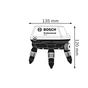 Штатив для нівеліру Bosch Professional RM3, 35х63х120мм, поворотний, пульт, 0.5кг (0.601.092.800) - зменшене зображення 2