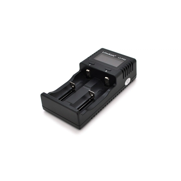 Зарядний пристрій для акумуляторів Liitokala 2 Slots, LCD display, Li-Ion, Ni-Mh, Ni-Cd, + AAAA, С, 10440/.../26650 (Lii-PD2) - зображення 2