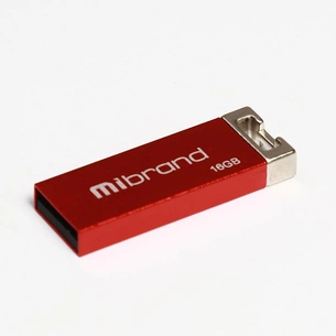 USB флеш накопичувач Mibrand 16GB Сhameleon Red USB 2.0 (MI2.0/CH16U6R) зображення 1