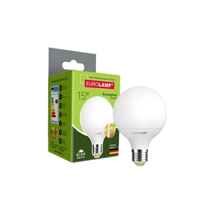 Лампочка Eurolamp LED G95 15W E27 4000K 220V (LED-G95-15274(P)) зображення 1