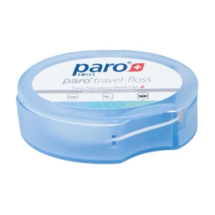 Зубна нитка Paro Swiss Travel-floss Дорожня Рожева упаковка 5 м (7.1763/1) изображение 1