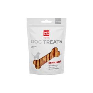 Ласощі для собак WAUDOG Treats Курячі в'ялені смуги 100 г (4447) зображення 1