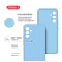 Чехол для мобильного телефона Intaleo SoftShell Samsung Galaxy A36 Light Blue (1283126618796) - уменьшенное изображение 5