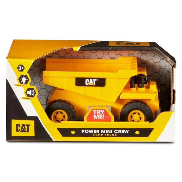 Спецтехніка Funrise CAT Міні-спецтехніка Самоскид 15 см (82261) - picture 5