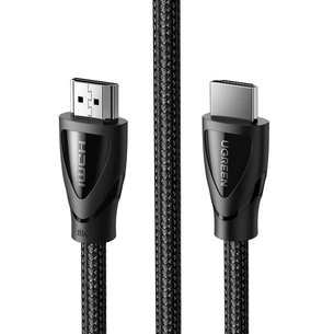 Кабель мультимедійний HDMI M to HDMI M 1.5m braided HD140 black UGREEN (80402) зображення 1