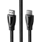Кабель мультимедійний HDMI M to HDMI M 1.5m braided HD140 black UGREEN (80402) - зменшене зображення 1