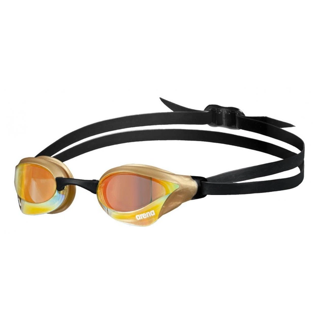 Окуляри для плавання Arena Cobra Core Swipe Mirror жовтий, мідний 003251-330 (3468336384190) - изображение 1