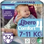 Підгузки Libero Comfort Розмір 4 (7-11 кг) 52 шт (7322541083674) - зменшене зображення 1