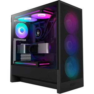 Корпус для ПК NZXT H5 Flow RGB Compact (CC-H52FB-R1) зображення 1