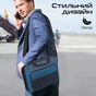 Сумка для ноутбука Promate 15.6" Limber-MB blue (limber-mb.blue) - зменшене зображення 4