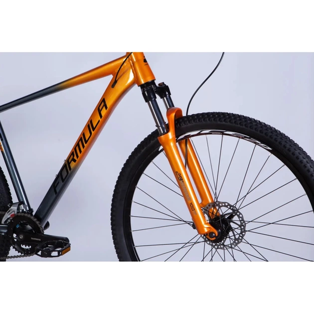 Велосипед Formula 29" DRIVE HDD рама-19" AL 2026 сіро-помаранчевий (OPS-FR-29-439) - изображение 4