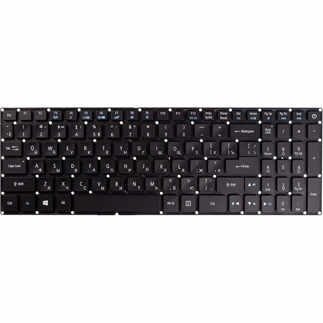 Клавіатура ноутбука Acer Aspire VN7-793/793G чорна з підсвіткою (KB310718) - зображення 1