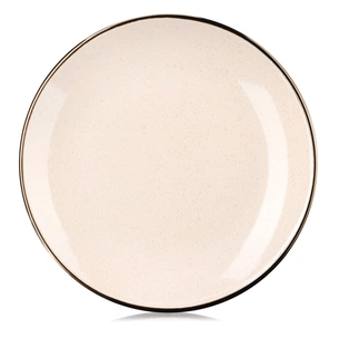 Тарілка Ardesto Emilia, 20см, кераміка, бежевий (AR0719EBG) зображення 1