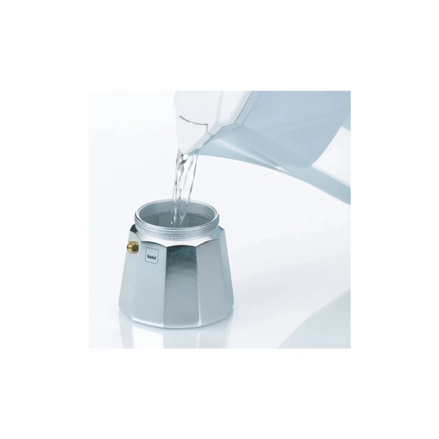 Гейзерна кавоварка Kela Italia 150 мл 3 Cap Silver (10590) - picture 3