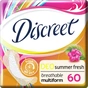 Щоденні прокладки Discreet Summer Fresh 60 шт (8001090162236) - зменшене зображення 1