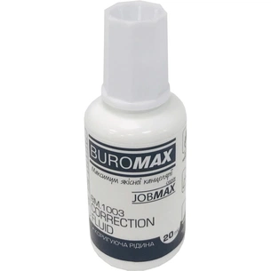 Коректор Buromax fluid "JOBMAX" 20ml (BM.1003) изображение 1