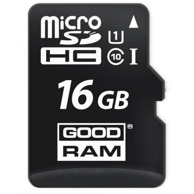 Карта пам'яті Goodram 16GB microSDHC Class 10 (M1A0-0160R12) - зображення 1