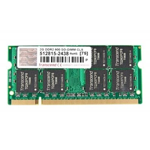 Модуль пам'яті для ноутбука SoDIMM DDR2 2GB 800 MHz Transcend (JM800QSU-2G) зображення 1