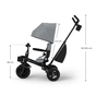 Дитячий велосипед Kinderkraft Aveo 2 Plus Grey (KRAVEO02GRY0000) (5902533929474) - зменшене зображення 8