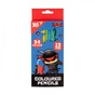 Олівці кольорові Yes Ninja (синьо червоний), двосторонні 12 шт. 24 кол (290749) - зменшене зображення 1