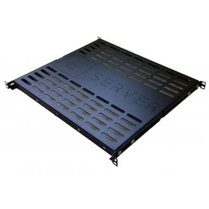 Полка Eserver 19" 1U глиб. 500 мм. (PS-1U-500-B) зображення 1