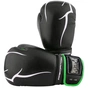 Боксерські рукавички PowerPlay 3018 14oz Black/Green (PP_3018_14oz_Black/Green) - зменшене зображення 6