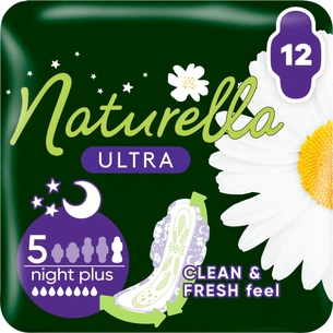 Гігієнічні прокладки Naturella Ultra Night Plus 12 шт. (8700216882347) изображение 1