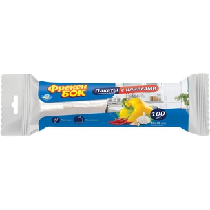 Пакети для продуктів Фрекен БОК L 100 шт. (4823071630749) зображення 1