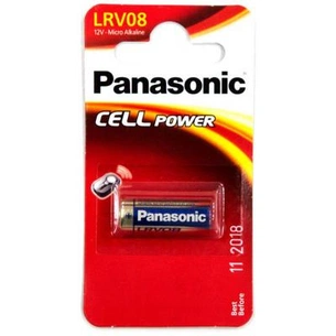 Батарейка Panasonic LRV08 * 1 (альтернативне маркування MN21, A23) (LRV08L/1BE) зображення 1