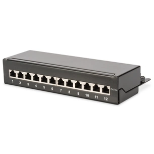 Патч-панель настільна 12 портів cat.6A STP Digitus (DN-91612SD-EA) изображение 1