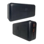 Батарея універсальна XO 30000mAh, PD/20W, QC3.0/22.5W, Input(Type-C,MicroUSB), Output(2*USB,Type-C), Black (XO-PR189B / 29189) - зменшене зображення 2