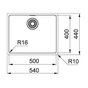 Мийка кухонна Franke Maris MRX 110-50/122.0598.741 (122.0598.741) - зменшене зображення 3