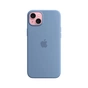 Чохол до мобільного телефона Apple iPhone 15 Silicone Case with MagSafe Winter Blue (MT0Y3ZM/A) - зменшене зображення 2