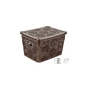 Кошик для зберігання Violet House 0402 №2 Ажур з кришкою Coffee 7 л (0402 №2 Ажур COF з/кр. 7 л) - уменьшенное изображение 5