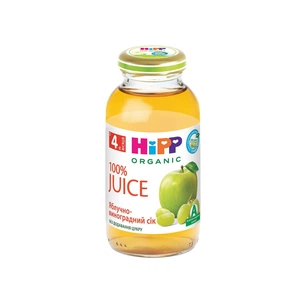 Сік дитячий HiPP яблучно-виноградний 200 мл (9062300102472) изображение 1