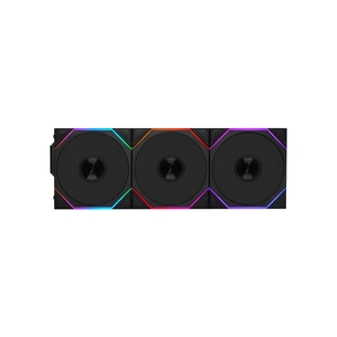 Кулер до корпусу Lian Li Uni Fan TL WIRELESS 120-3, Black (G99.12TL1W3B.00) зображення 1