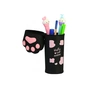 Пенал Cool For School 1 відділення Чорний (H-9339-black) - зменшене зображення 2