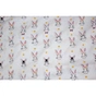 Постільна білизна MirSon Бязь Ranforce Elite 17-0529 Bunnies white Полуторний (2200004699042) - зменшене зображення 5