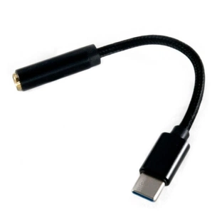 Перехідник Type-C to Audio 3.5mm (Plug-Socket) 0.12m Extradigital (KBA1760) зображення 1