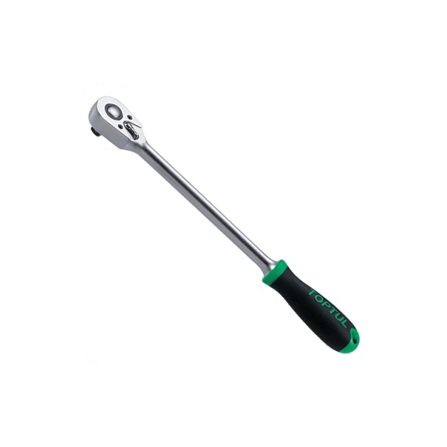 Тріскачка Toptul 1/4" 48 зубців (супердовга) (CJCK0819) - зображення 1