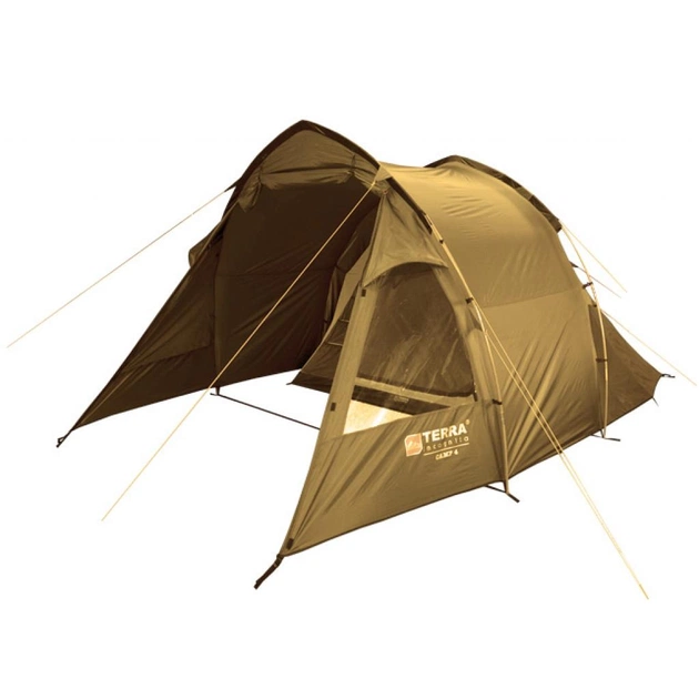 Намет Terra Incognita Camp 4 песочный (4823081503378) - зображення 1